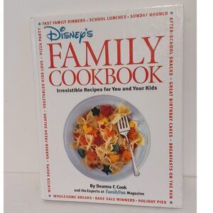 Disneys Family Cookbook: Irresistible Recipes for You and Your Kids by Deanna F